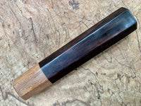 Custom Japanese Knife handle (wa handle) - rosewood and cypress