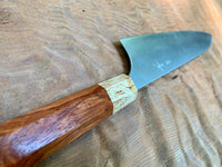 Custom Masakage Yuki Nashiji Shirogami #2 Gyuto 210 - Siamese Rosewood