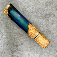 Custom Japanese Knife handle (wa handle) for 165-210 mm - Translucent hybrid