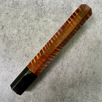 Custom Japanese Knife handle (wa handle) for 240mm - Koa and horn