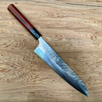 Yu Kurosaki Fujin SG2 Hammered Gyuto 240 - Siamese Rosewood and horn