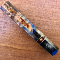 Custom Japanese Knife handle (wa handle) for 165-210mm : Buckeye burl Hybrid