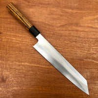 Custom Nakagawa Satoshi Ginsan 3 Kiritsuke 240mm - Bocote and Macassar Ebony