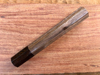 Custom Japanese Knife handle (wa handle) for 165-210mm - Walnut and Wenge