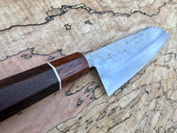 Custom Masutani VG1 Tsuchime Santoku 180mm - Rosewood