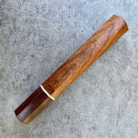 Custom Japanese Knife handle (wa handle) for 165-180mm knife: Yucatán Rosewood