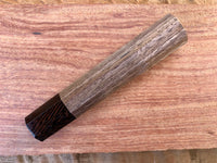 Custom Japanese Knife handle (wa handle) for 165-210mm - Walnut and Wenge