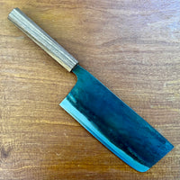 Ittetsu Kurouchi Tall Nakiri 180x75mm - Shirogami #1