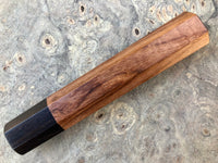 Custom Japanese Knife handle (wa handle) for 240mm - Yucatan Rosewood