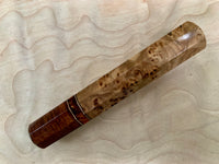 Custom Japanese Knife handle (wa handle) - Japanese Elm Burl