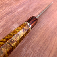 Custom Nakagawa Myojin B1 Damascus Gyuto 240mm - Chittum Burl and cocobolo