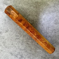 Custom Japanese Knife handle (wa handle) for 165-210mm - Rare pheasant wood