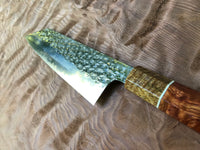 Kurosaki Senko 165mm Bunka Knife - SG2 : Custom Siamese Rosewood