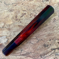 Hanoi Made Japanese Knife handle (wa handle) for 240mm - Rosewood and marbled horn