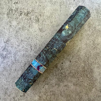 Custom Japanese Knife handle (wa handle) for 165-210mm: box elder hybrid