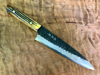 Takeshi Saji Aogami Super 210 Gyuto - Bone handle