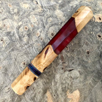 Custom Japanese Knife handle (wa handle) - Box Elder hybrid