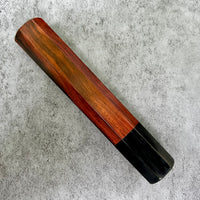 Hanoi Made Custom Japanese Knife handle (wa handle) for 240 : Rosewood and horn