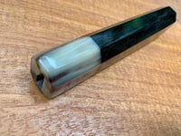 Custom Japanese Knife handle (wa handle) - Ebony and horn