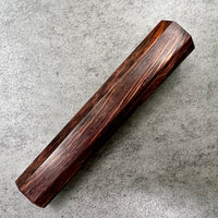 Custom Japanese Knife handle (wa handle) for 165-210mm - Dark Cocobolo