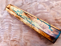 Custom Japanese Knife Handle - Litchenberg Osage Orange