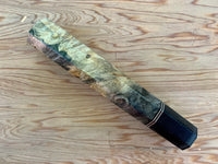 Custom Japanese Knife handle (wa handle) - Buckeye and carbon fiber