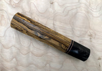 Custom Japanese Knife Handle - Bocote and Horn