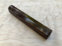 Custom Japanese Knife Handle (Wa Handle) - Mono East Indies Rosewood