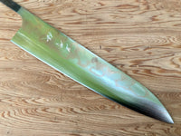 Yu Kurosaki Houou Rainbow Colored Damascus VG10 Gyuto 240 mm - Blade Only