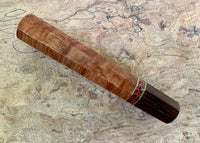 Custom Japanese Knife handle (wa handle) - Buloak and Rosewood
