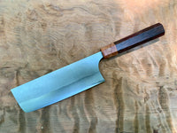 Custom Masakage Yuki Nashiji Shirogami #2 Nakiri / East India Rosewood