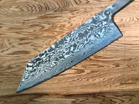 Takeshi Saji R2/SG2 Damascus Bunka 180mm - blade only