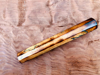 Custom Japanese Knife Handle - Litchenberg Osage Orange