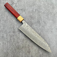 Shiro Kamo Black Damascus SG2 Gyuto 210mm
