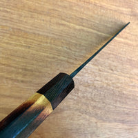 Custom Manaka Kisuke Aogami 2 Gyuto 210mm - Burnt Osage