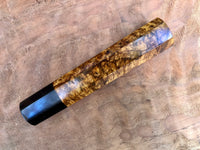 Custom Japanese Knife handle (wa handle) - Amboyna burl
