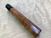 Custom Japanese Knife Handle (Wa Handle) - Tasmanian Blackwood and Buffalo Horn