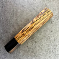 Custom Japanese Knife handle (wa handle) for 165-210mm : Bocote and horn
