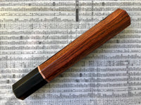 Custom Japanese Knife handle (wa handle) for 165-210mm - Cocobolo and horn