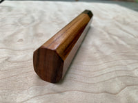 Custom Japanese Knife handle (wa handle) - Brazilian Cherry and Ziricote
