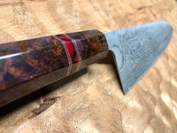 Custom Shiro Kamo Black Damascus SG2 Gyuto 210