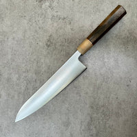 Custom Tsunehisa Ginsan 3 Migaki Gyuto 210mm - Brazilian Blackheart and horn