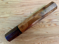 Custom Japanese Knife handle (wa handle) - Camphor Burl