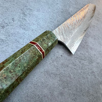 Custom Yu Kurosaki Fujin SG2 Hammered Gyuto 240 - Dyed black ash