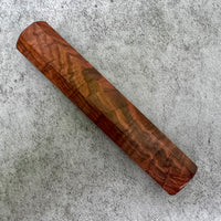 Hanoi Made Custom Japanese Knife handle (wa handle) for 210mm : Curly Rosewood