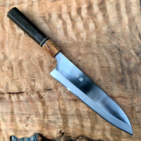 Custom Gihei ZPD189 Gyuto 210mm - Bog Oak and Tasmanian Blackwood
