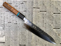 Custom Yu Kurosaki Raijin Gyuto 210 - Thuya burl and carbon fiber