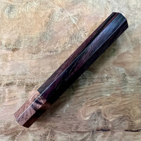Custom Japanese Knife handle (wa handle) for 165-210mm - East Indies rosewood and Honduran Rosewood