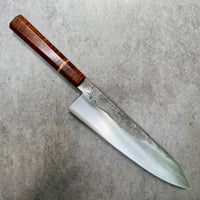 Hunter Valley Blade Honyaki 1095 Gyuto 230 mm - ringed gidgee