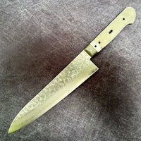 Tsunehisa VG10 Damascus Hammered Western Gyuto 210 - Blade Only